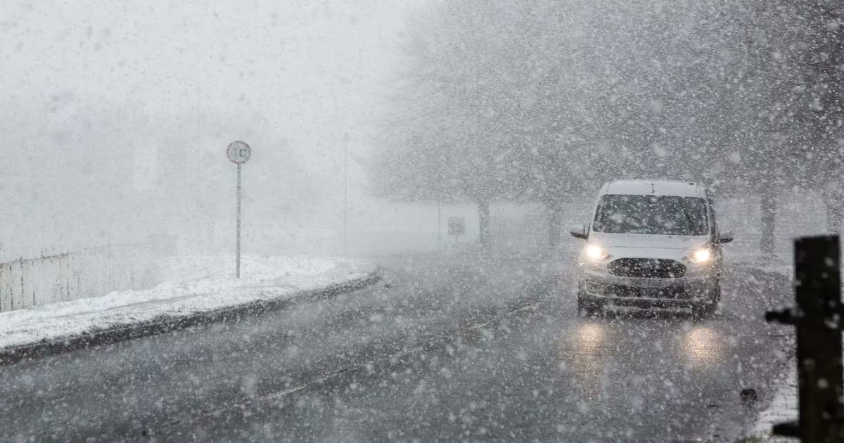 LincsLive's tweet card. Met Office issues warning amid fears conditions could be dangerously cold for some