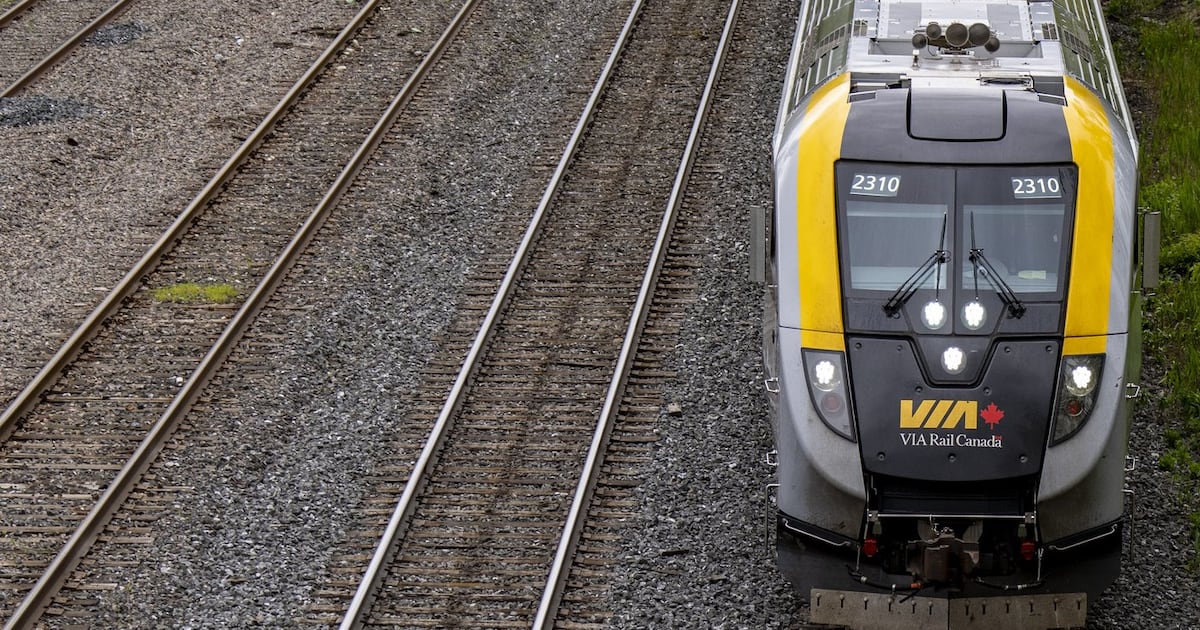 projectadvoca_c's tweet card. Via Rail has hit the brakes on nonstop service on some trains travelling between Montréal–Toronto due to “operational constraints” with CN, according to the Crown corporation.