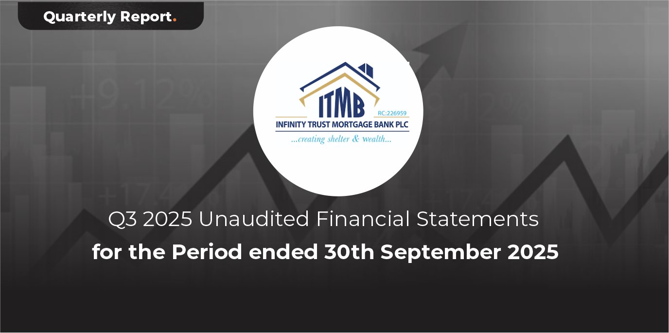 itmbplc's tweet card. Infinity Trust Mortgage Bank Plc Unaudited Financial Statement for the Period ended 30th September 2025