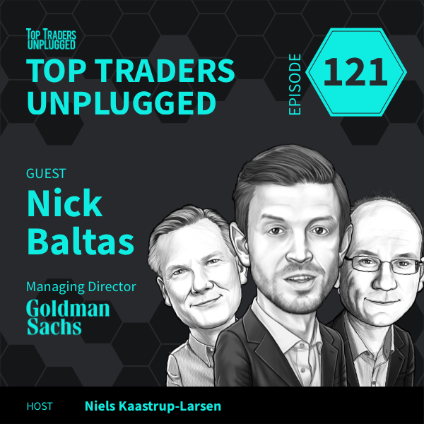 QuantBloke's tweet card. Today, Niels and Rob are joined by Nick Baltas, Managing Director at Goldman Sachs, for a conversation on systematic investment strategies.
