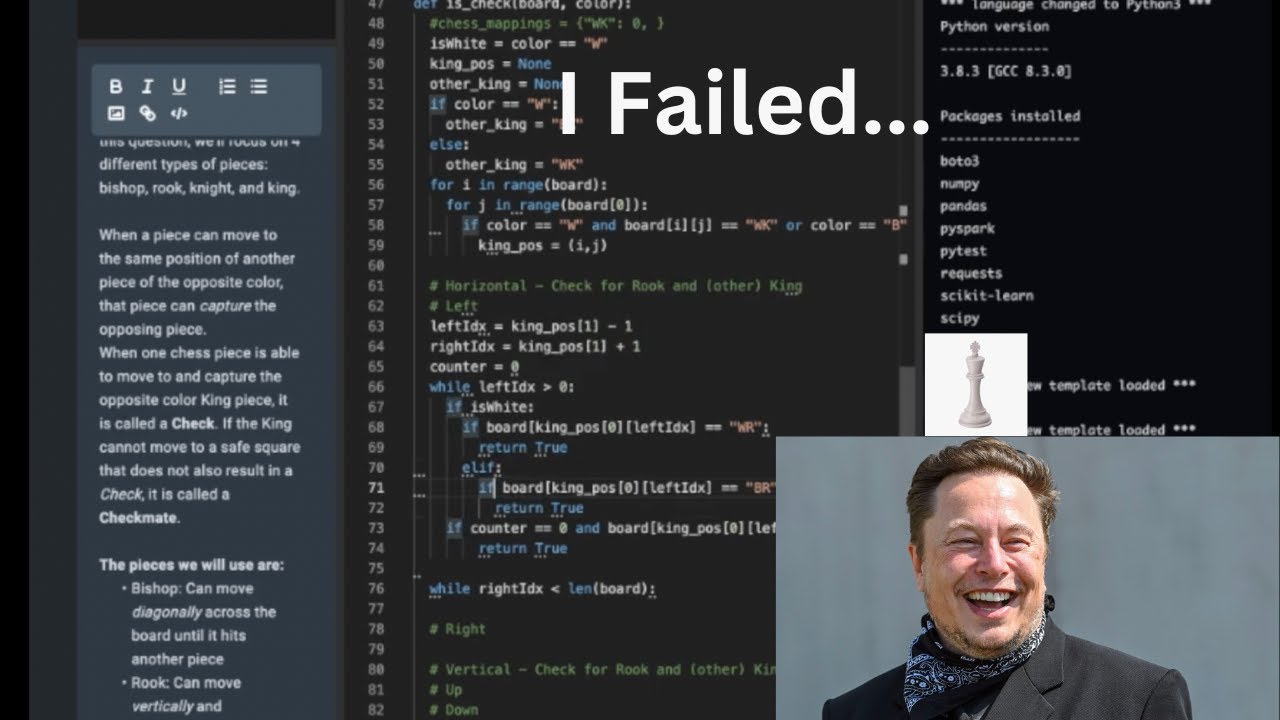 leetinterviews's tweet card. How Layoffs/Stress Affect Interview Performance | SWE Interview #22