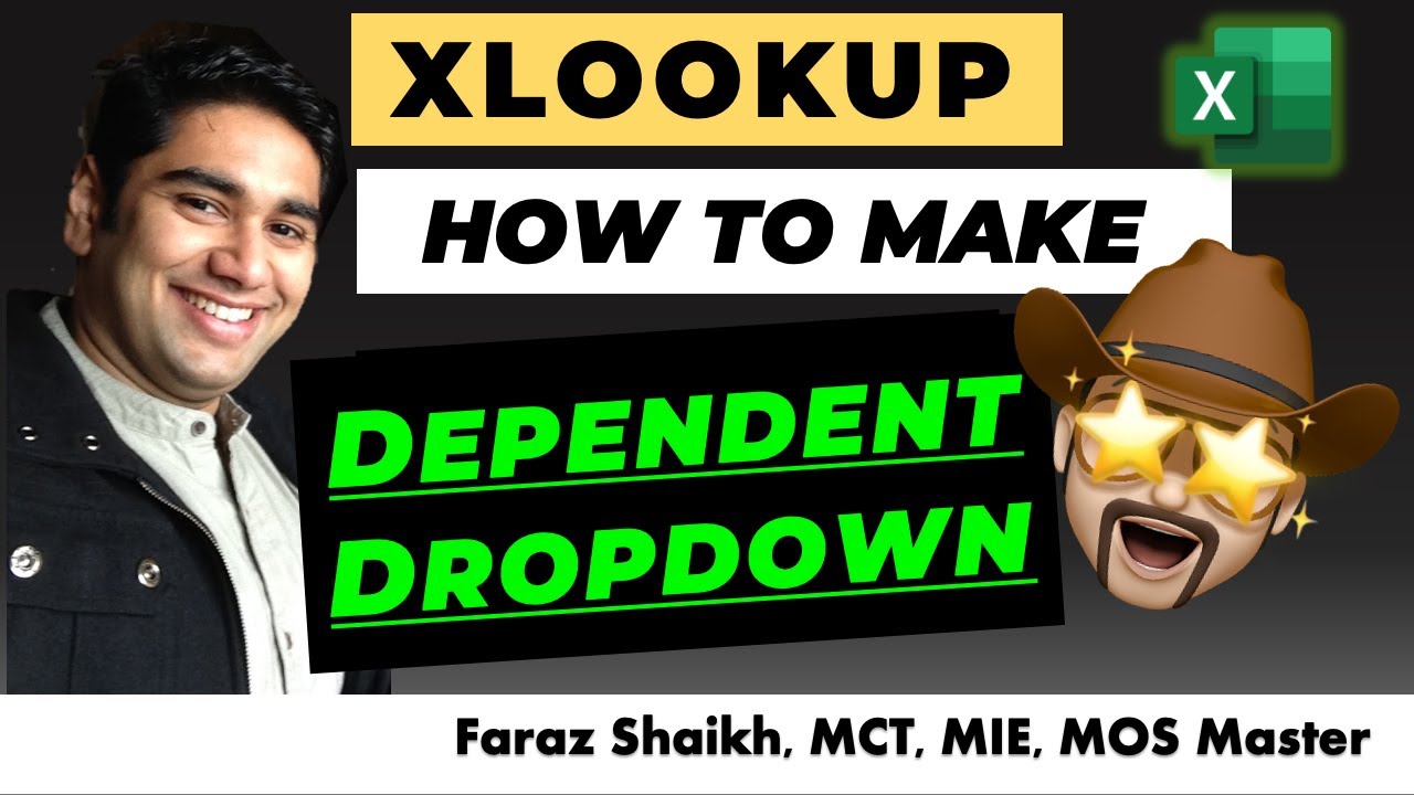 ExcelExciting's tweet card. Stop Wasting Time And Start Using XLOOKUP Make Dependent Dropdown...