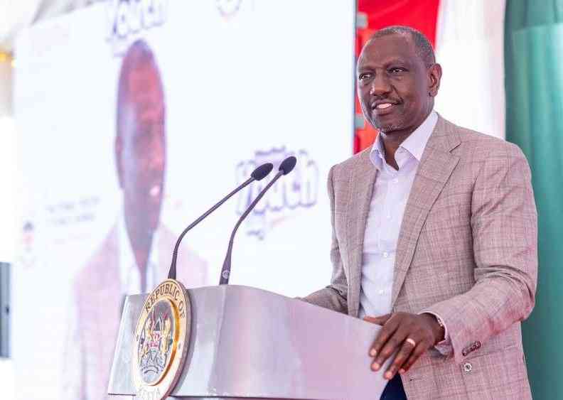 StandardKenya's tweet card. Ruto's push to protect Big Tech sparks constitutional showdown