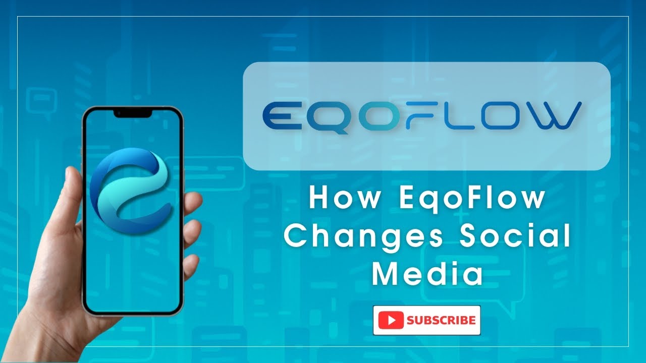 EqoFlow's tweet card. EqoFlow is the Future of Private Social Media
