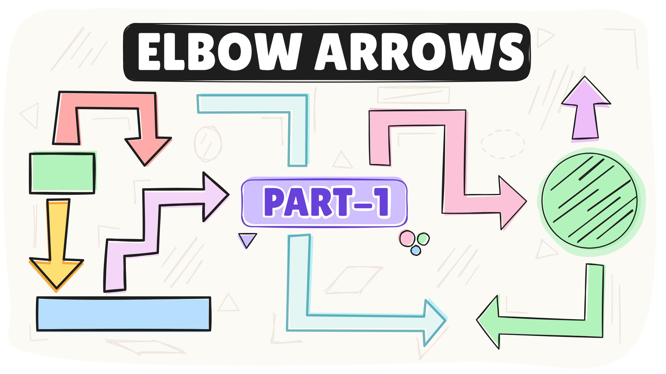 excalidraw's tweet card. Interested how elbow arrows work in Excalidraw? You can find out in the part one of our deep dive.