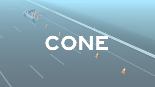 WebGL2D's tweet card. Check out CONE. It’s one of the millions of unique, user-generated 3D experiences created on Roblox.