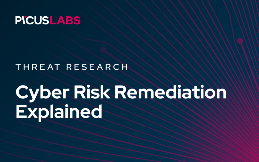 PicusSecurity's tweet card. Validation transforms cyber risk remediation into verified risk reduction, focusing fixes on exploitable threats for measurable security impact.