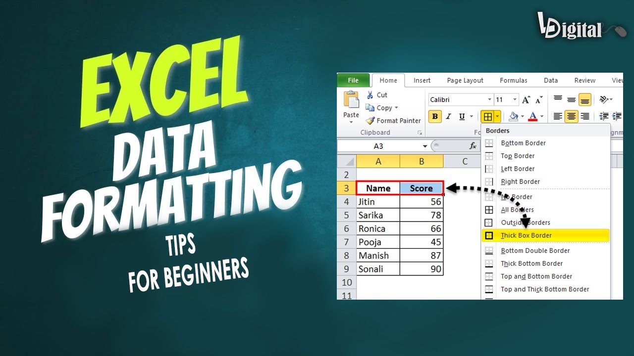 AackyVerma's tweet card. How to Format Your Data in Microsoft Excel | Data Formatting in Excel...