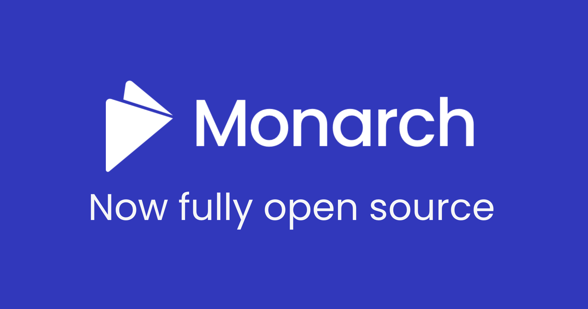 monarch_app's tweet card. Monarch is now open source!
