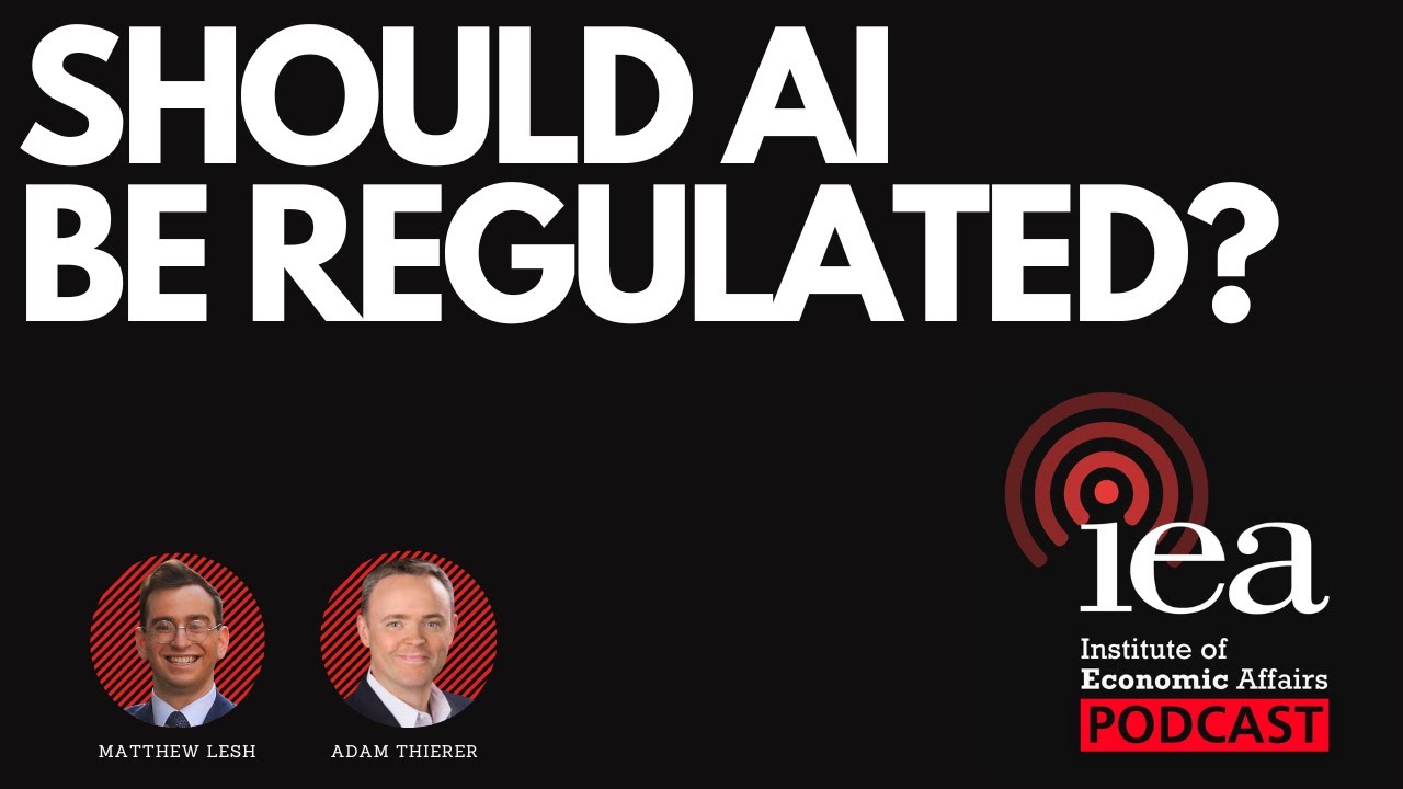 TechLiberation's tweet card. Should we regulate AI? | IEA Podcast