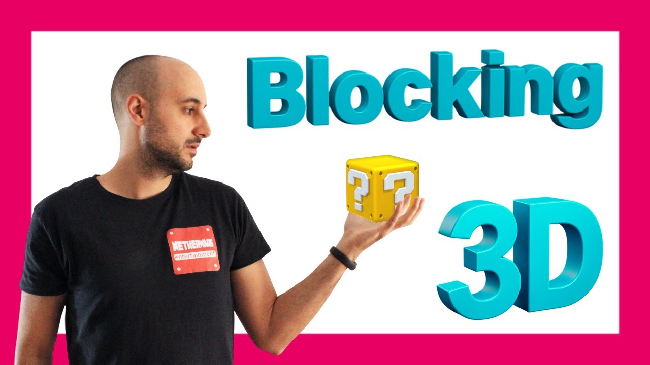 Netherware's tweet card. ¿Qué es el Blocking en 3D? La base del modelado