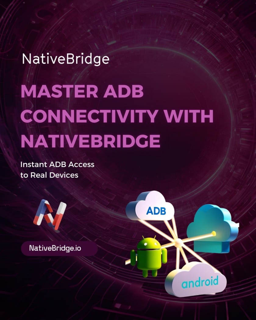 NativeBridge_io's tweet card. NativeBridge transforms mobile app testing by allowing you to access native mobile apps directly through your browser. While our browser-based interface is robust on its own, advanced users can...