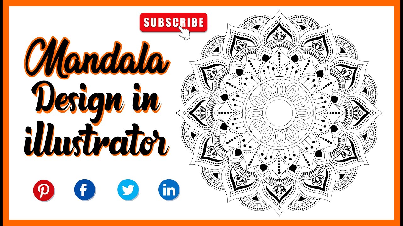 images_clipping's tweet card. Easy Make A Mesmerizing Mandala Design in Adobe Illustrator Tutorial