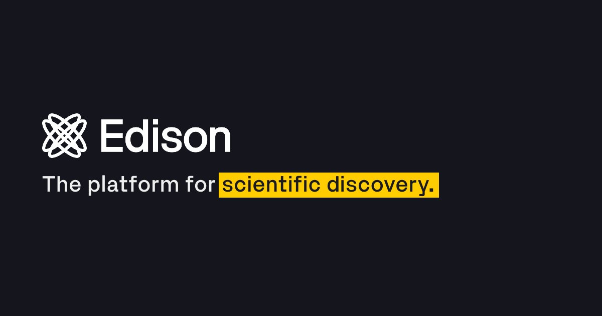 kulesatony's tweet card. AI Agents for Scientific Discovery