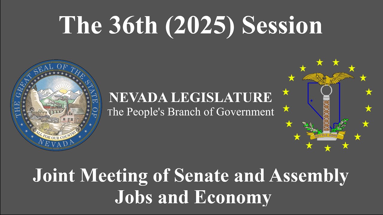 Nicole4Nevada's tweet card. 11/19/2025 - Joint Meeting of the Senate Jobs and Economy and...