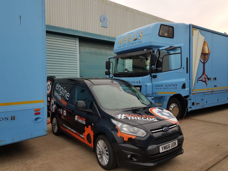 AdvHydrogenTech's tweet card. An independent 18-month trial* of Advanced Hydrogen Technologies (AHT) Group’s carbon capture device has reported significantly lower emissions from a fleet of Abels Moving Services’ diesel lorry...