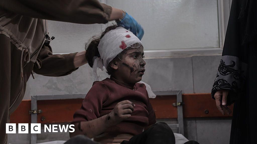 BBCWorld's tweet card. The Israeli military says it struck several Hamas targets after gunmen fired at soldiers in Gaza in violation of the five-week-old ceasefire.