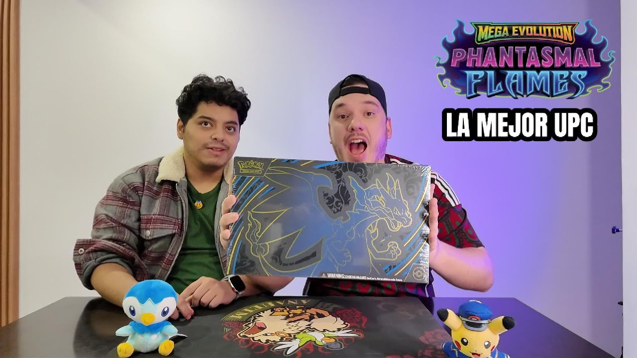 Compa_Roy's tweet card. LA MEJOR UPC DE MEGA CHARIZARD X EX DE PHANTASMAL FLAMES | RETO DE...