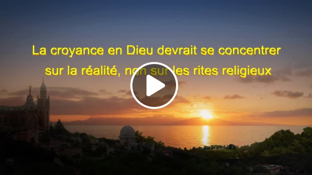 CAGchurchfr's tweet card. Dieu Tout-Puissant dit : « Combien de coutumes religieuses observes-tu ? Combien de fois t'es-tu rebellé contre la parole de Dieu et as-tu agi à t