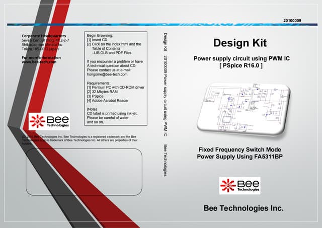 beetech_bkk's tweet card. Package Design Design Kit 20100009 PWM IC by Bee Technologies