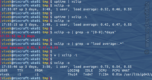 nixcraft's tweet card. Explains how to copy and paste from UNIX / Linux shell prompt to X applications clipboard from shell prompt using xclip/xsel command.