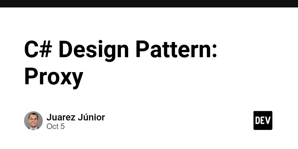 prod42net's tweet card. The Proxy pattern is used to provide a “stand-in” or “substitute” for a real object, controlling...
