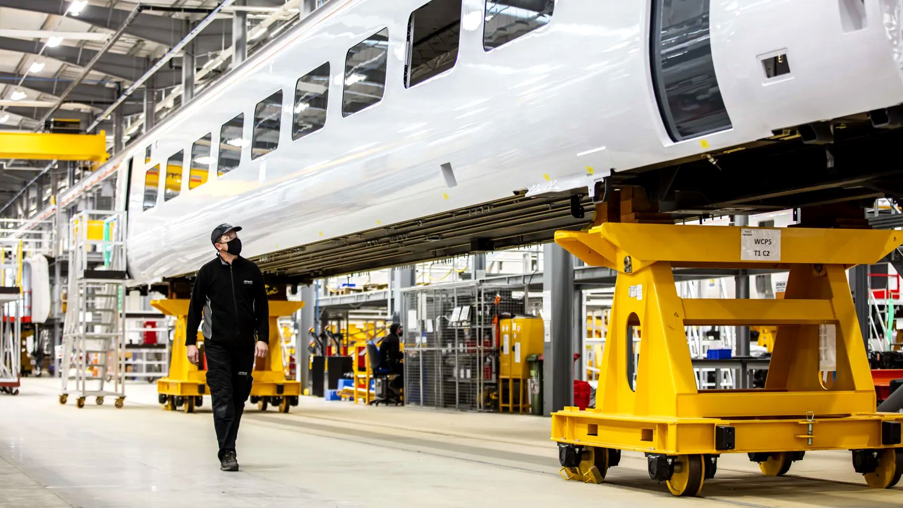 WebbingInc's tweet card. Hitachi Rail has deployed a private 5G network at a Maryland factory with Ericsson tech – showing its ‘One Hitachi’ digital strategy to design and deploy digital-change in-house.
