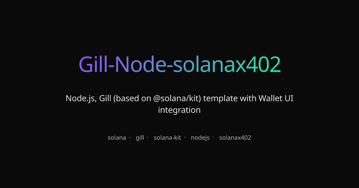 adityamtambe's tweet card. x402 protocol implementation for Solana with Facilitator and Server apps using TypeScript and Gill SDK