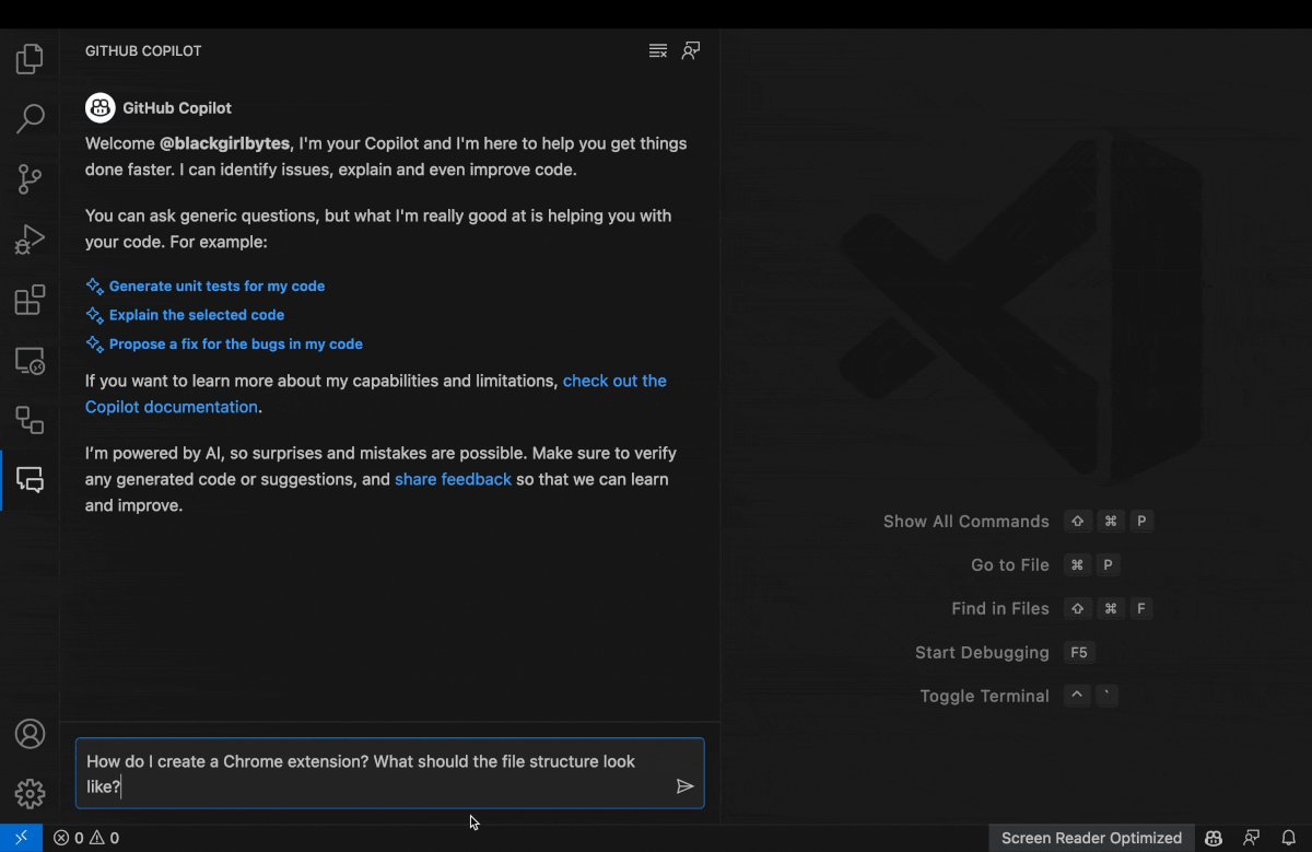 native_stack's tweet card. Here’s how, in seven steps, I built my first browser extension with GitHub Copilot—and my three major takeaways about learning and pair programming in the age of AI.