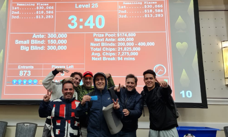 pokerlogia's tweet card. El sanjuanino Víctor Vargas quedó segundo en un Daily Deepstack del Casino Horseshoe y obtuvo el segundo mayor cobro de su carrera.