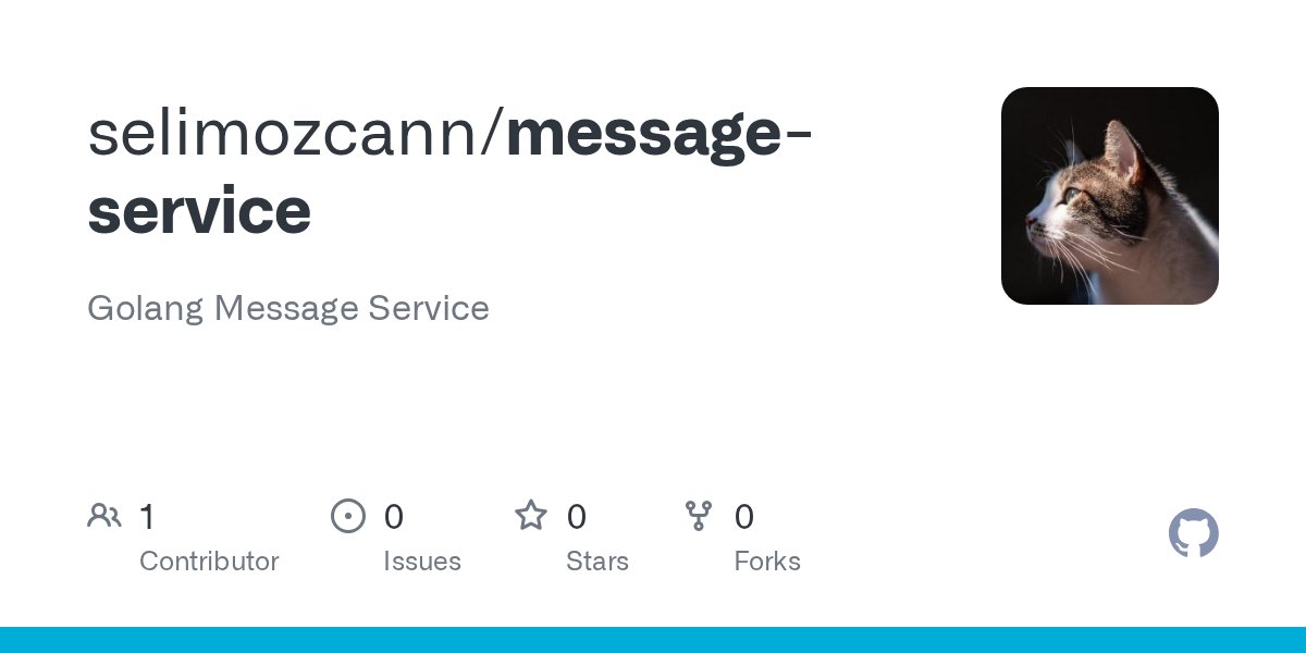 GoDevDiaries's tweet card. Golang Message Service. Contribute to selimozcann/message-service development by creating an account on GitHub.