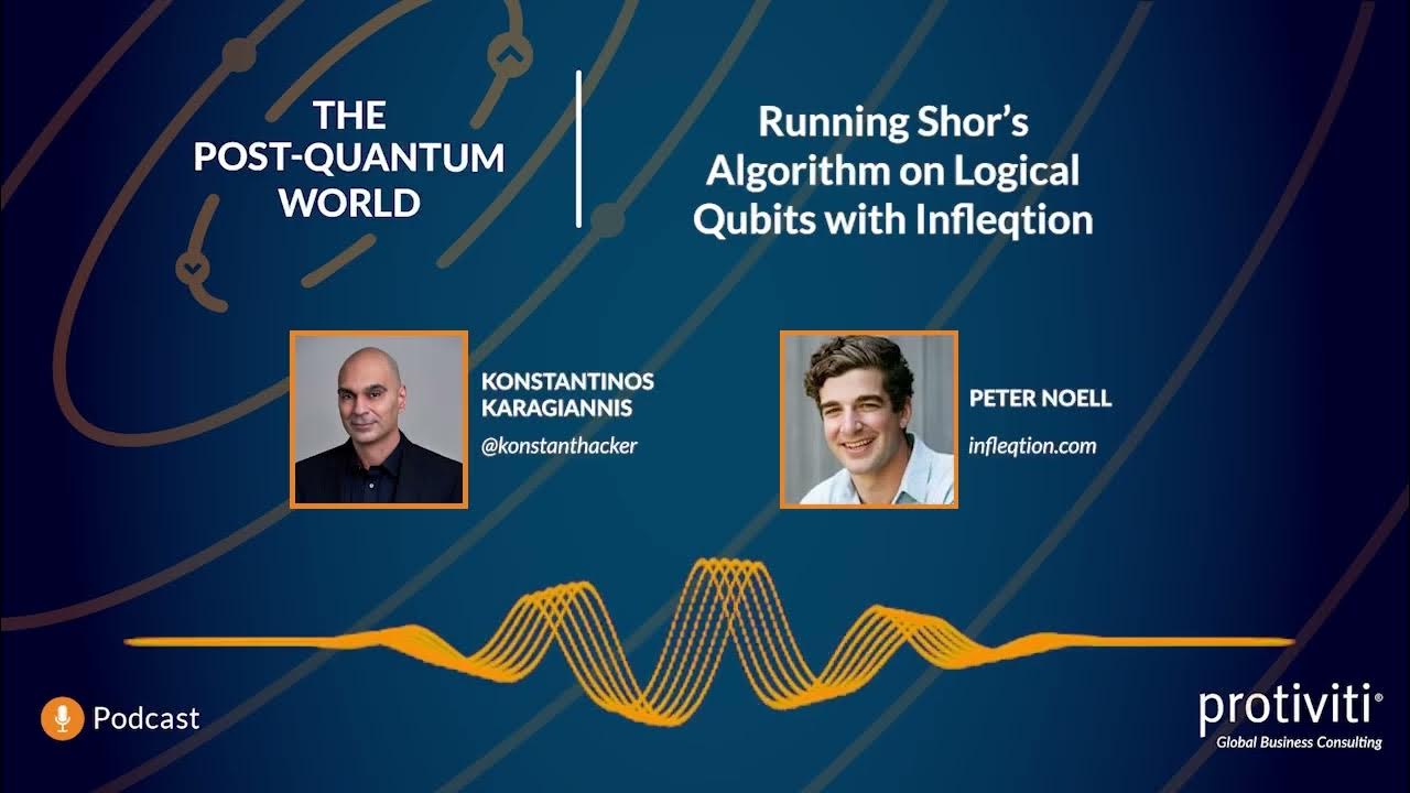 KonstantHacker's tweet card. Running Shor’s Algorithm on Logical Qubits — with Infleqtion | Ep. 112