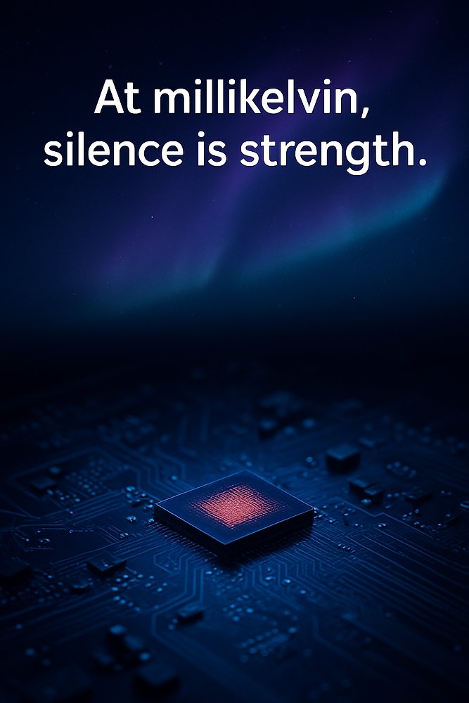 Yegor_Kuznetsov's tweet card. The next computing revolution won’t be warm. It will run in the deep freeze — at millikelvin temperatures, colder than outer space.That’s not hyperbole. It’s the new reality quietly forming in labs...