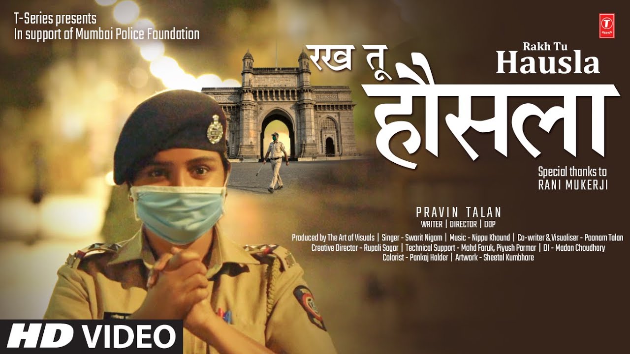 akshaykumar's tweet card. Rakh Tu Hausla | Rani Mukerji | Pravin Talan | Swarit Nigam | Nippu...