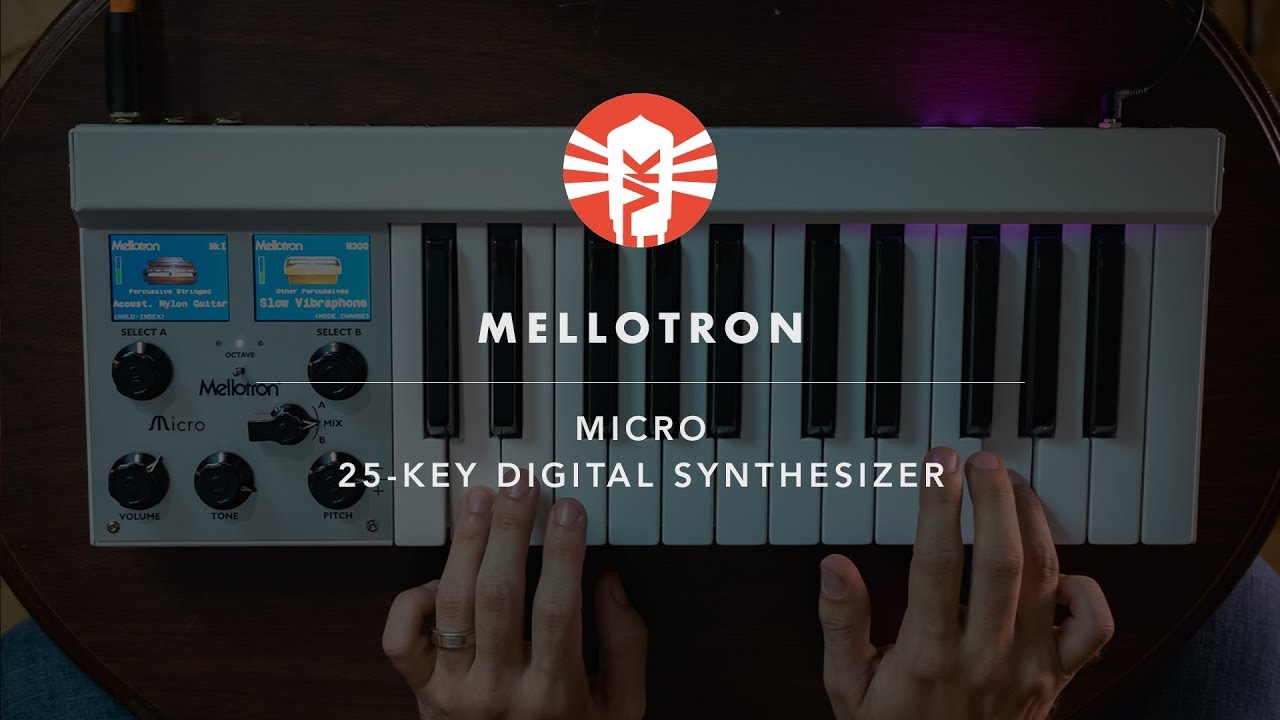 mattstevensloop's tweet card. Mellotron Micro | Synthesizer | Vintage King