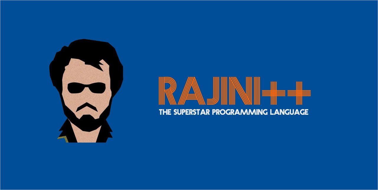 asankar96's tweet card. Programming language based on Iconic dialogues of Rajinikanth. 🤘🏽 - aadhithya/rajiniPP