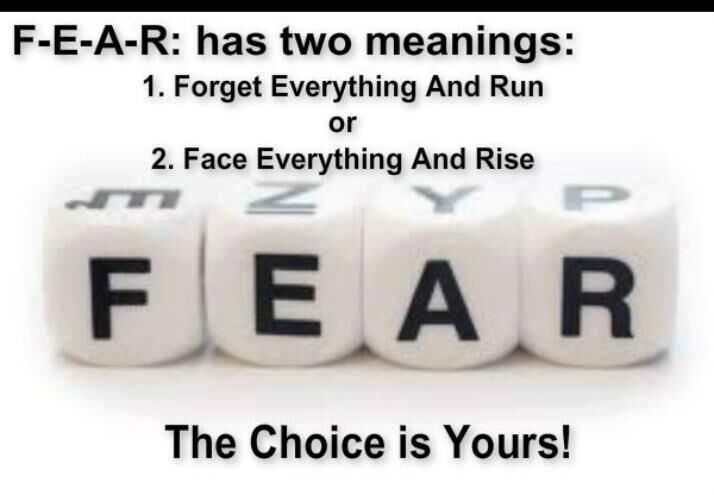 macintutor's tweet card. Fear has two meanings... . The choice is yours.