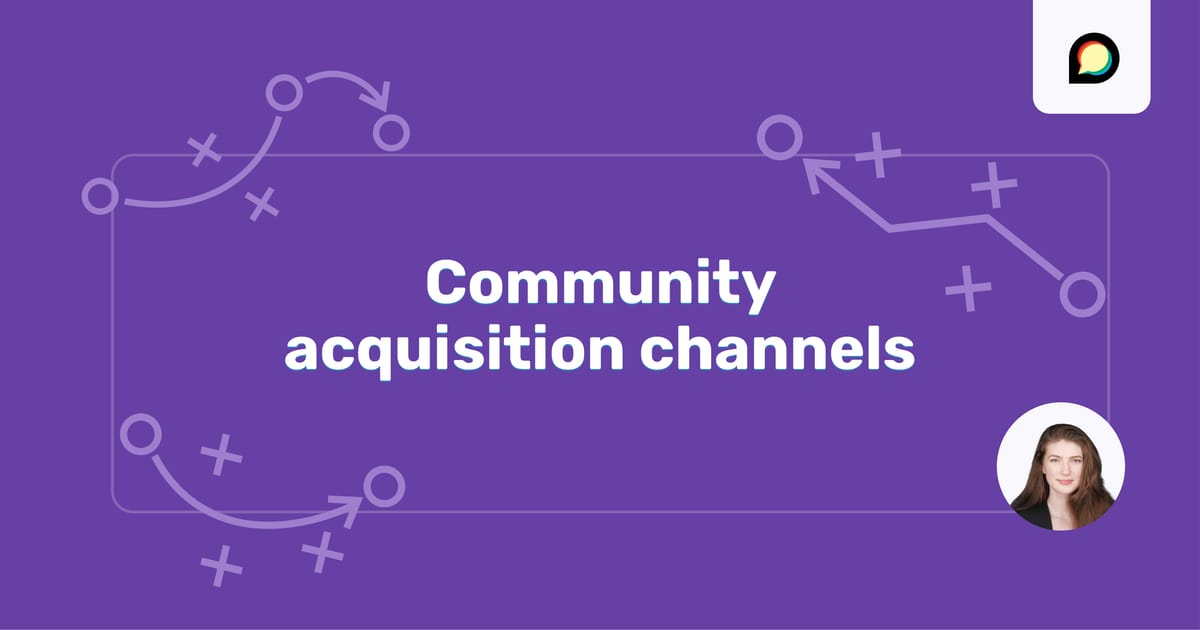 discourse's tweet card. Successful community growth doesn’t happen by accident. You need a deliberate acquisition strategy that goes beyond vanity numbers and focuses on attracting the right people.