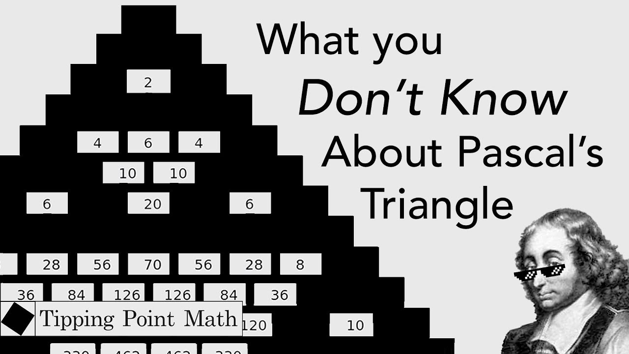 TPointMath's tweet card. What You Don't Know About Pascal's Triangle