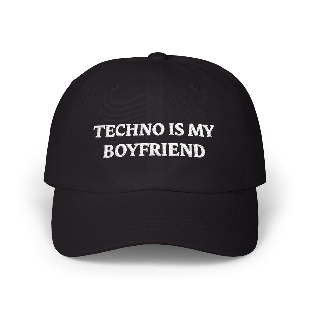 signsbuzz47339's tweet card. The Techno Is My Boyfriend Hat celebrates your love affair with the beat. Perfect for festivals, raves, and nightlife lovers who live for bass drops and Berlin-style techno energy.