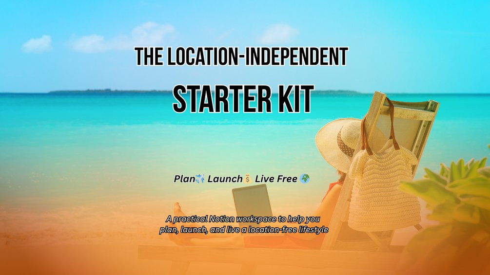 lanaelena's tweet card. Freedom isn’t a dream — it’s a system.This Notion Starter Kit helps you actually build it.Whether you’re a freelancer, creator, or early-stage solopreneur, this workspace gives you everything you n...