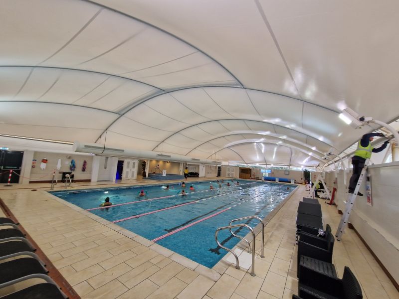 TensysDesign's tweet card. Despite the colder weather drawing in, members of the David Lloyd Leisure centre in Reading are able to enjoy the use of their pool facility in all weathers, under the safety and security of their...