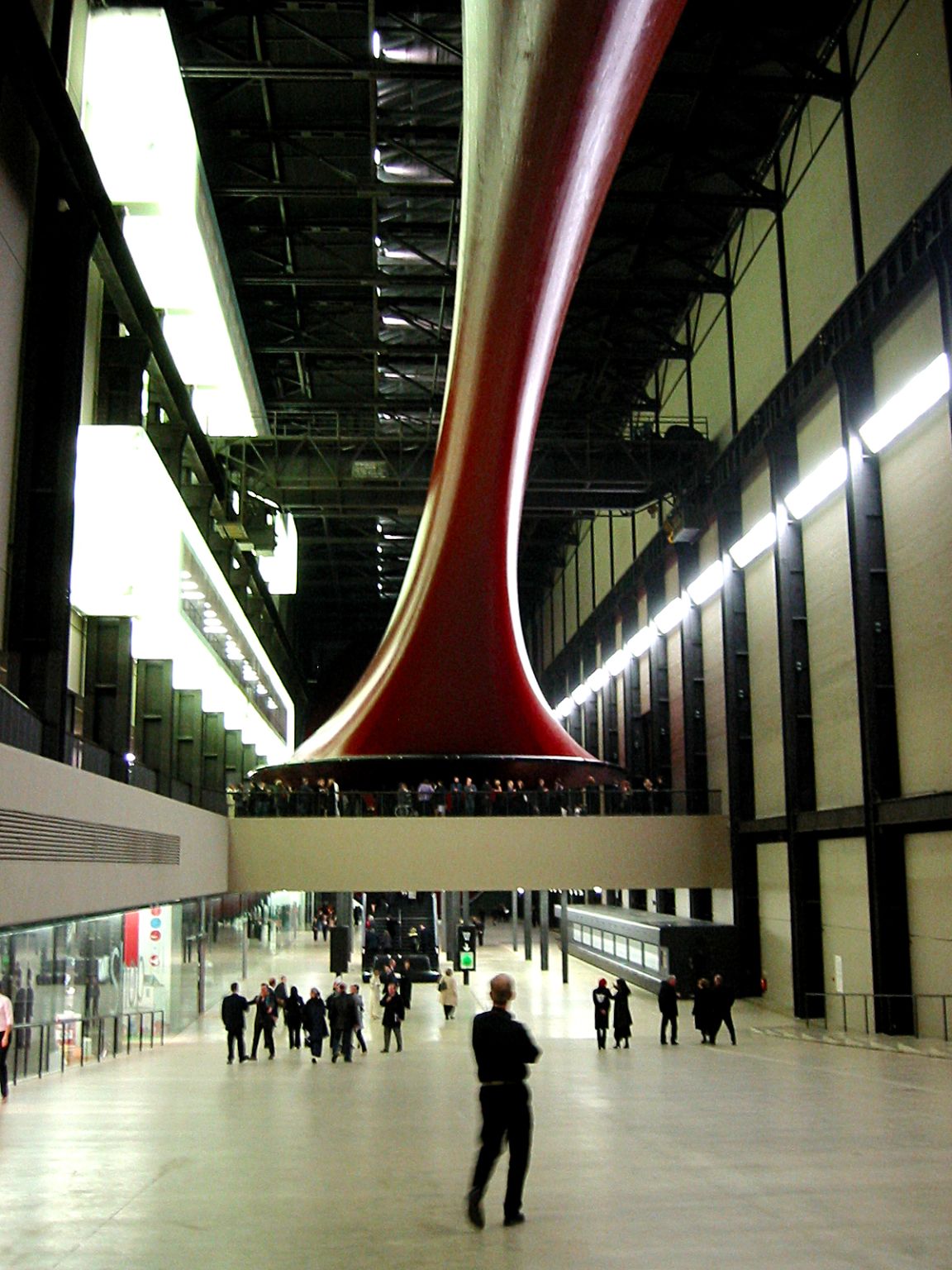 TensysDesign's tweet card. Hard to believe it has been over twenty years since the installation of this iconic tension structure: ‘Marsyas’. A glorious sculpture by artist Anish Kapoor, installed in the Turbine Hall of the...