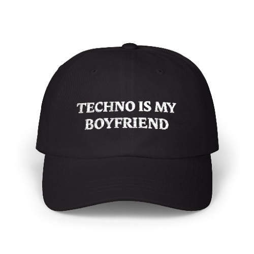 signsbuzz47339's tweet card. Techno Is My Boyfriend Hat