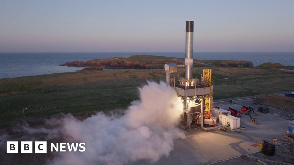 BBCPolitics's tweet card. Britain's space agency is set to be scrapped - a scientist fears the UK space sector could fall behind as a result