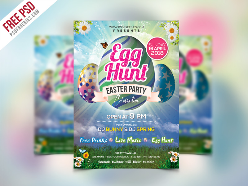 ibmpro's tweet card. Download Free Easter Party Invitation Flyer Template PSD . This Free Clean and traditional Easter Party Invitation Flyer Template PSD is great to prom