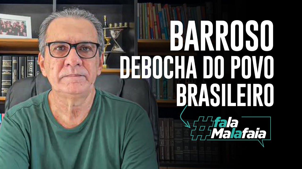 PastorMalafaia's tweet card. BARROSO DEBOCHA DO POVO BRASILEIRO