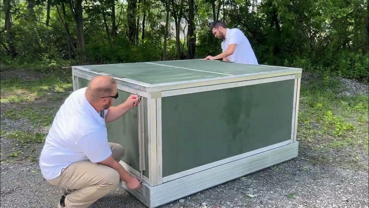 Skydyne_Company's tweet card. MultiMode Collapsible Container