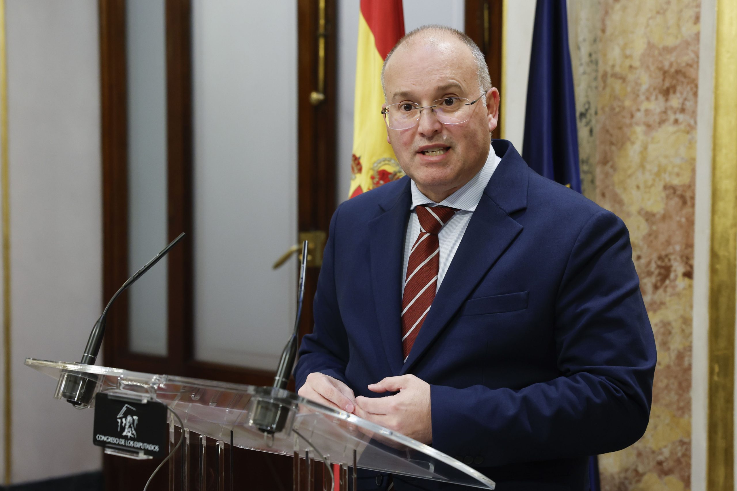 ValenciaDiari's tweet card. Miguel Tellado ha assegurat que PP i Vox tancaran en termini un acord en la Comunitat Valenciana i que anteposaran l'interés general al partidista. Ha situat la reconstrucció de la província de...