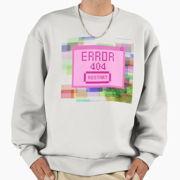 koopaflower1996's tweet card. A cute pink error 404 windows inspired pop up which is glitching out. You waited too long to click restart didn't you? • Millions of unique designs by independent artists. Find your thing.